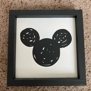 Disney inspired Mickey Mouse Wooden Wall Art